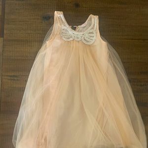 Tutu Du Monde peach dress size 8-9